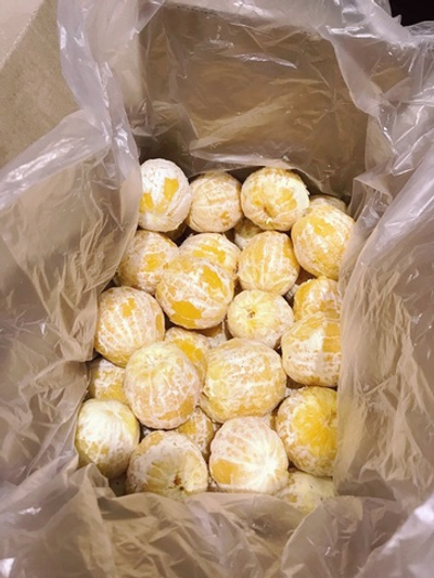 Апельсин целый замороженный / Коробка 10кг