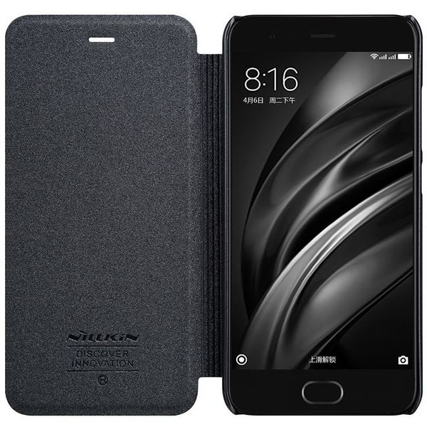 Чехол-книжка Nillkin Sparkle для Xiaomi Mi6 (Черный)