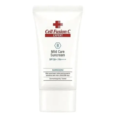 Mild Care Suncream SPF50+ PA++++ Cell Fusion | Крем солнцезащитный с церамидами