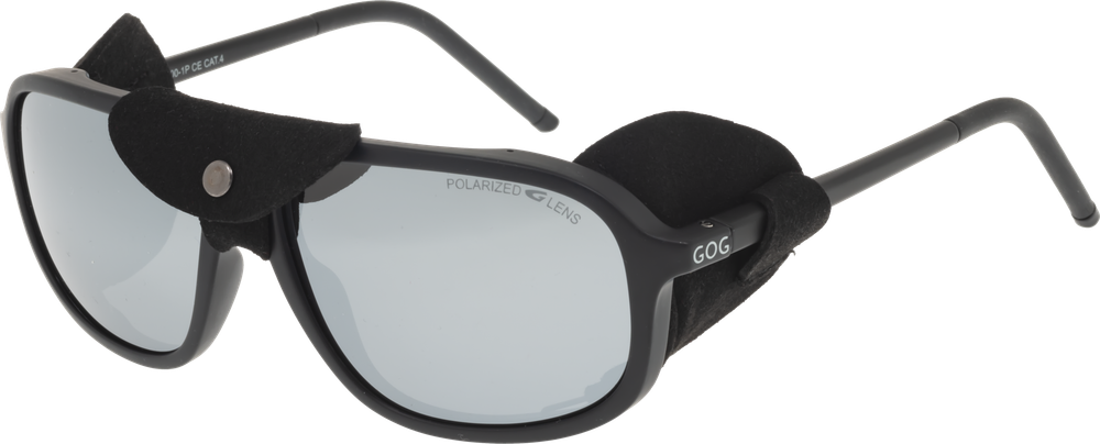Спортивные очки GOG Everest / Matt Black / Polarized Silver Lens