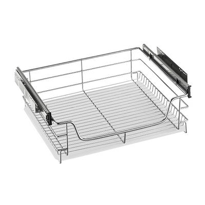 Корзина выкатная 600 мм, хром