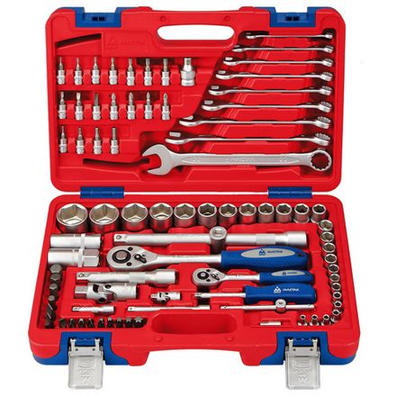 Цена на МАСТАК (01-082C) Набор инструментов универсальный, 82 предмета