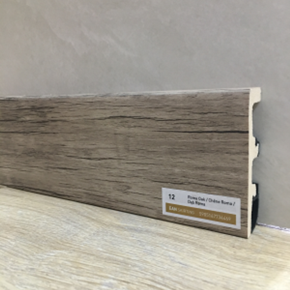 Плинтус 80*20мм "Integra" 12 Дуб Рома 2,4м