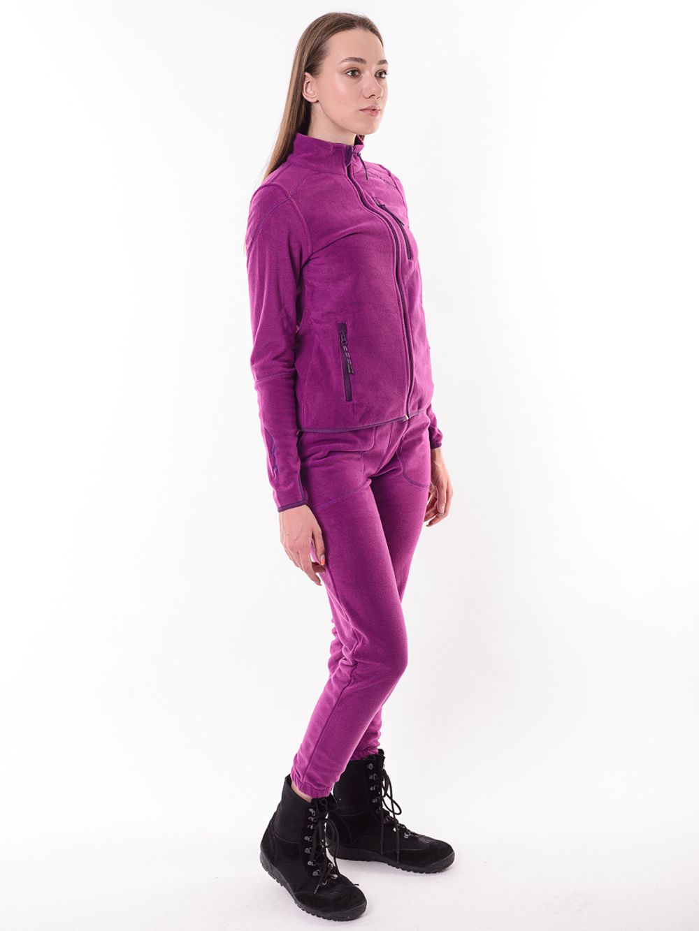 Флисовый костюм "Рич" Женский (Флис, фиолетовый) Triton