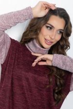 Платье Мишель (бордово-розовое) П11810 LT Collection