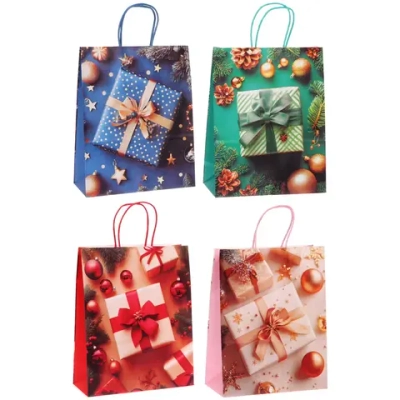 Пакет подарочный «Подарок для тебя» 32*25*12 см, микс