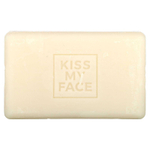 Kiss My Face, укрепляющий шампунь и кондиционер для волос 2 в 1, для сухих и поврежденных волос, масло монои и масло ши, 1 мыло, 113 г (4 унции)