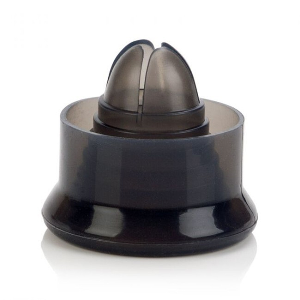 Вакуумная помпа с двумя сменными насадками Adonis Pump (Цвет: прозрачный с черным)