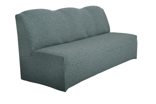 Чехол на трехместный диван без подлокотников Жаккард, цвет Серый