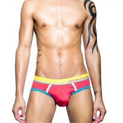 Мужские трусы брифы розовые Andrew Christian Bright Brief   AC9560