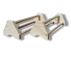 Стоялки гимнастические усиленные - деревянные