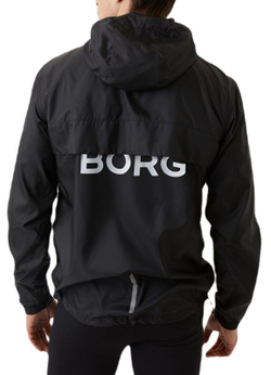 Куртка теннисная Bjorn Borg Borg Wind Jacket - black beauty
