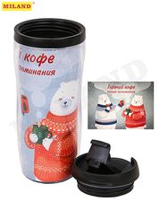 Termofincan \ Термокружка "Белые мишки" (350 мл) НГ-2321