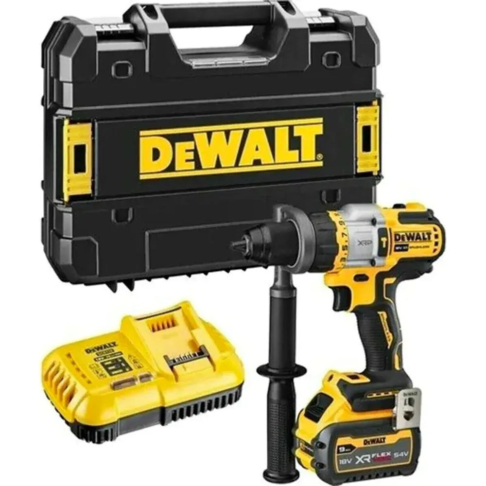 DeWalt DCD999X1-QW ударная дрель-шуруповёрт (1 x 9 Ач, ЗУ)