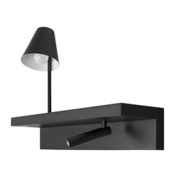 Светильник Настенный Shelf Loft It Black 10216/2W