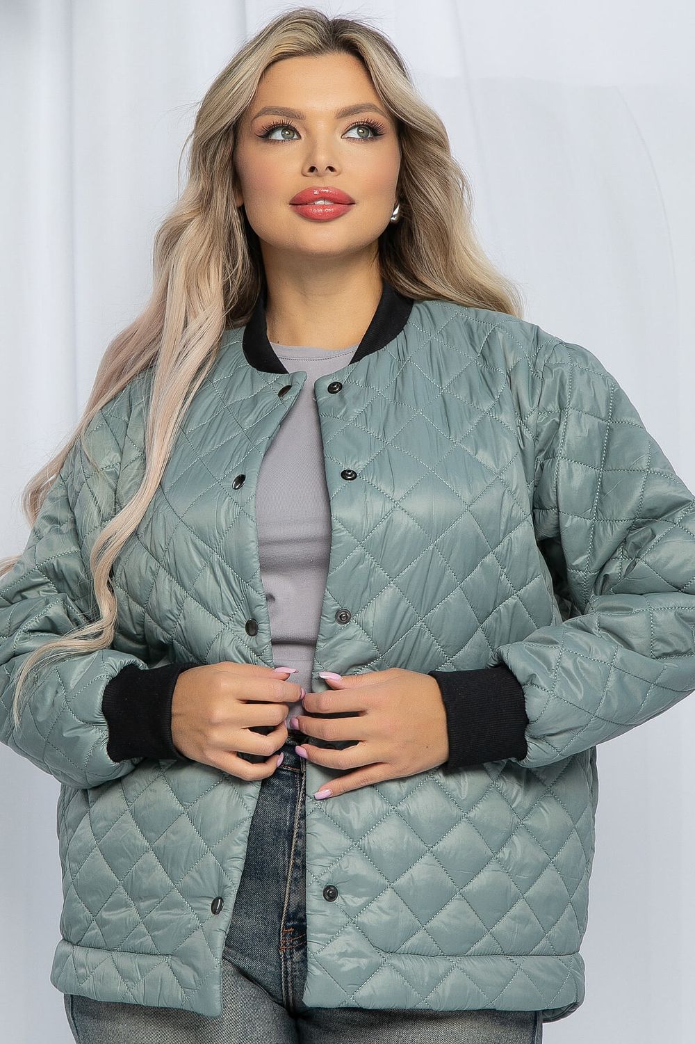 Бомбер Мой выбор (олива) Б13172-13М LT Collection