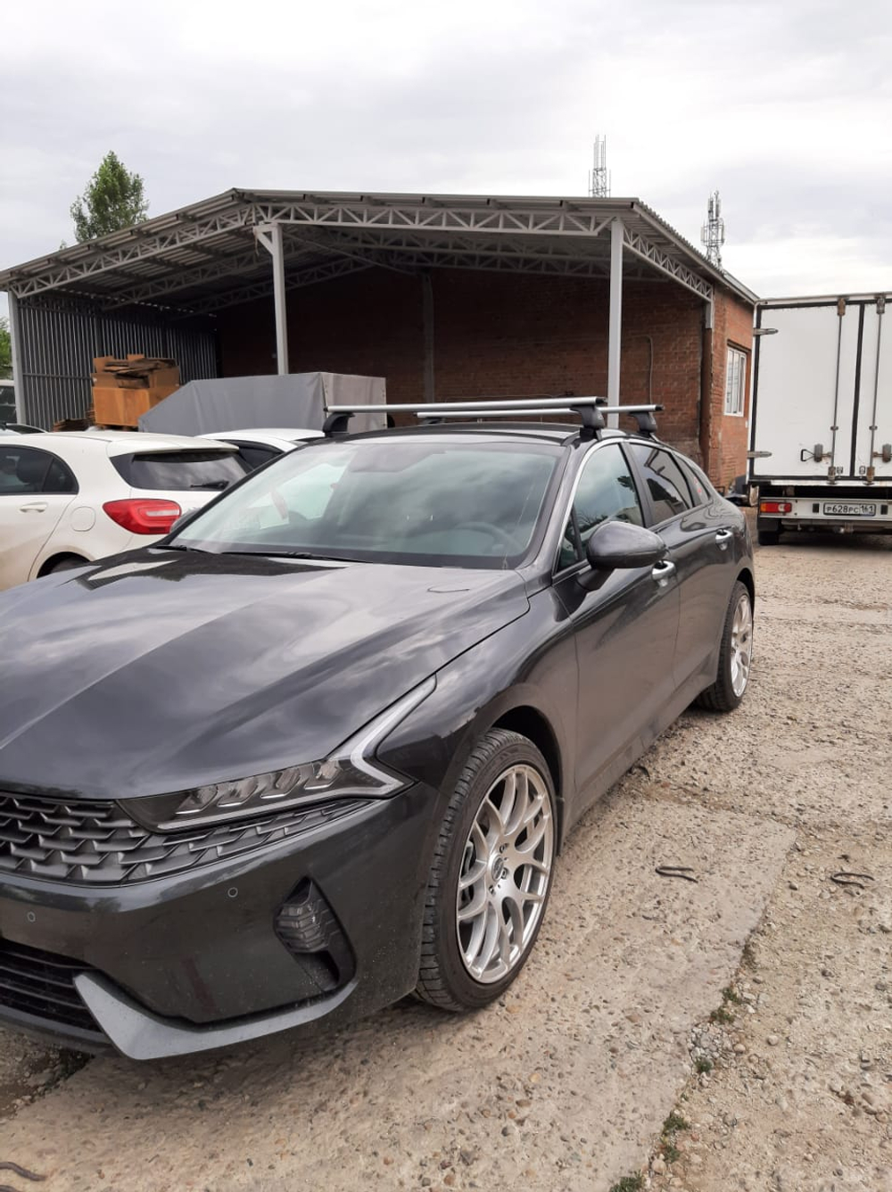 Багажник на крышу (адаптер) Kia K5 (2020-н.в.)ED10-062