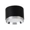 Светильник потолочный Feron Barrel DUET HL459 12W, 230V,GX53, черный + хром IP20
