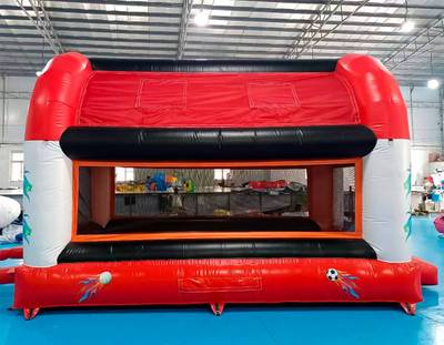 Детский надувной батут "Мячики" с крышей 5*3*3.5 м