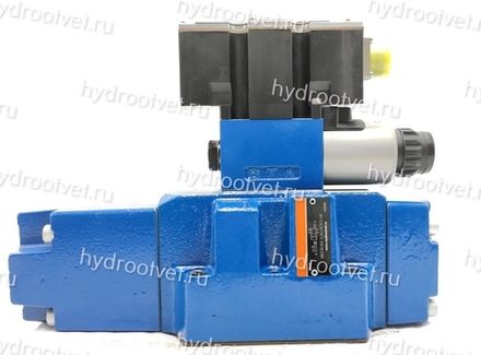 4WRZE16EA150-7X/6EG24ETK31/A1M - Пропорциональный распределитель  Ду16 со встроенным усилителем (OBE), номинальный расход 150 л/мин, схема EA, каналы управления ET - X и Y - внутренние, сигнал управления ± 10 В