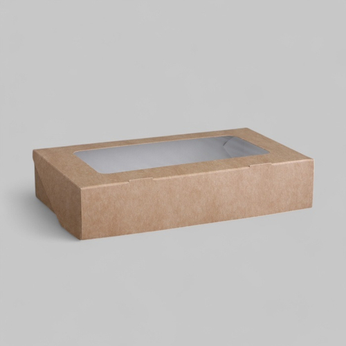 Коробка складная, крафт, 20 х 12 х 4 см, 1 л  1358899