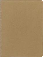 Блокнот Moleskine Cahier Journal (QP423) 19х25см обложка картон 120стр. без линовки, бежевый (3шт)