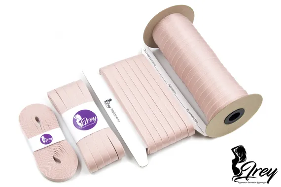 168 640/10 Бретель Lauma 10 мм, серебристый пион 168