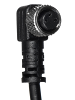 Кабель с разъёмом 2 метра. Разъём M8 угловой. 3-pin KJT-J8A3-LY