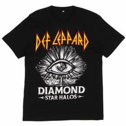 Футболка Def Leppard Diamond Star Halos (795)