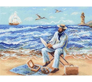 "Маринист"-1376 канва с рисунком