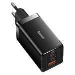 Зарядное устройство Baseus GaN5 Pro Fast Charger 2C+U 65W - Black