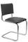 Стул Сильвия 02S Черный/Металл Хром гальв.
