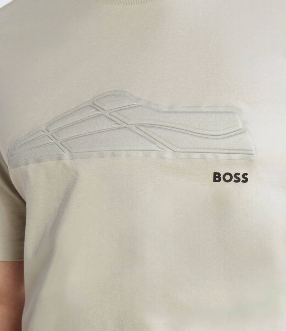 Футболка Tee Titanium BOSS GREEN - бежевый(50506339)