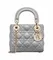 Сумка Dior Lady Dior, модель мини-формата серый