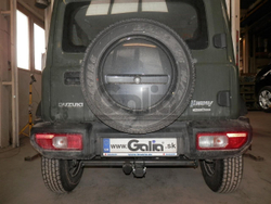 Фаркоп оцинкованный Galia S137C для SUZUKI Jimny, offroad, 2018-(паспорт и сертификат в комплекте)(без электрики)