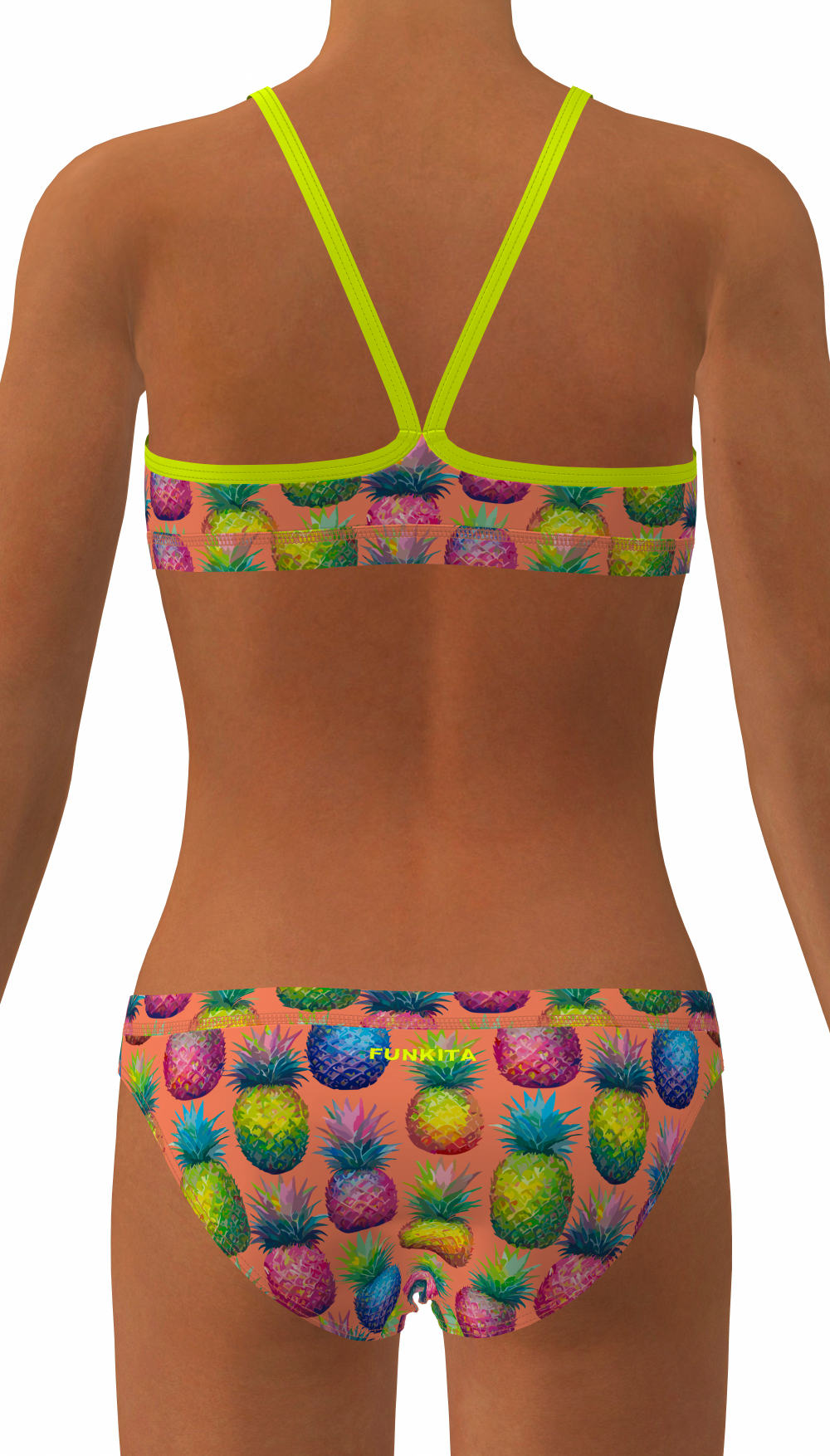 Купальник FUNKITA Girl's Pinky Piney (Racerback Two Piece)
