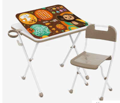 Комплект детской мебели «Чебурашка», стол, стул