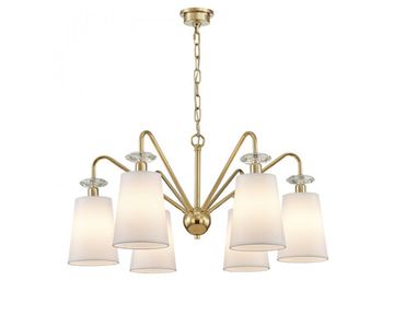 Подвесная люстра 6*E14 4626/С gold золото LIANA Newport