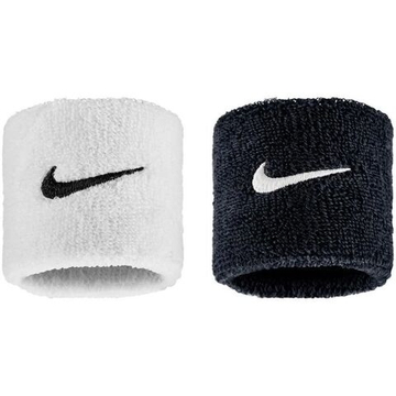 Теннисные напульсники Nike Swoosh 2P - black/white/black
