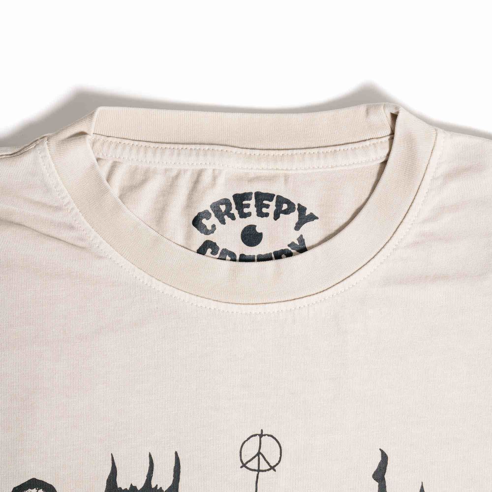 Футболка Creepy Clothing Скорпионсы Натурал