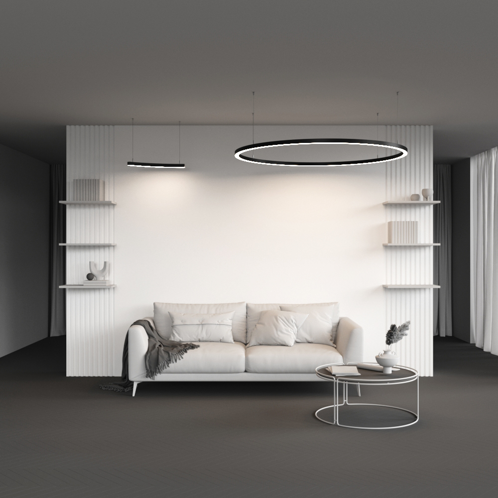 Профиль Led Strip ALM-3535R-B-D-45°-1.5M
