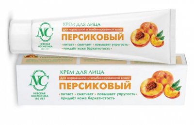 НК крем "Персиковый" д/лица 40мл.Д/ норм.и комбинир. кожи