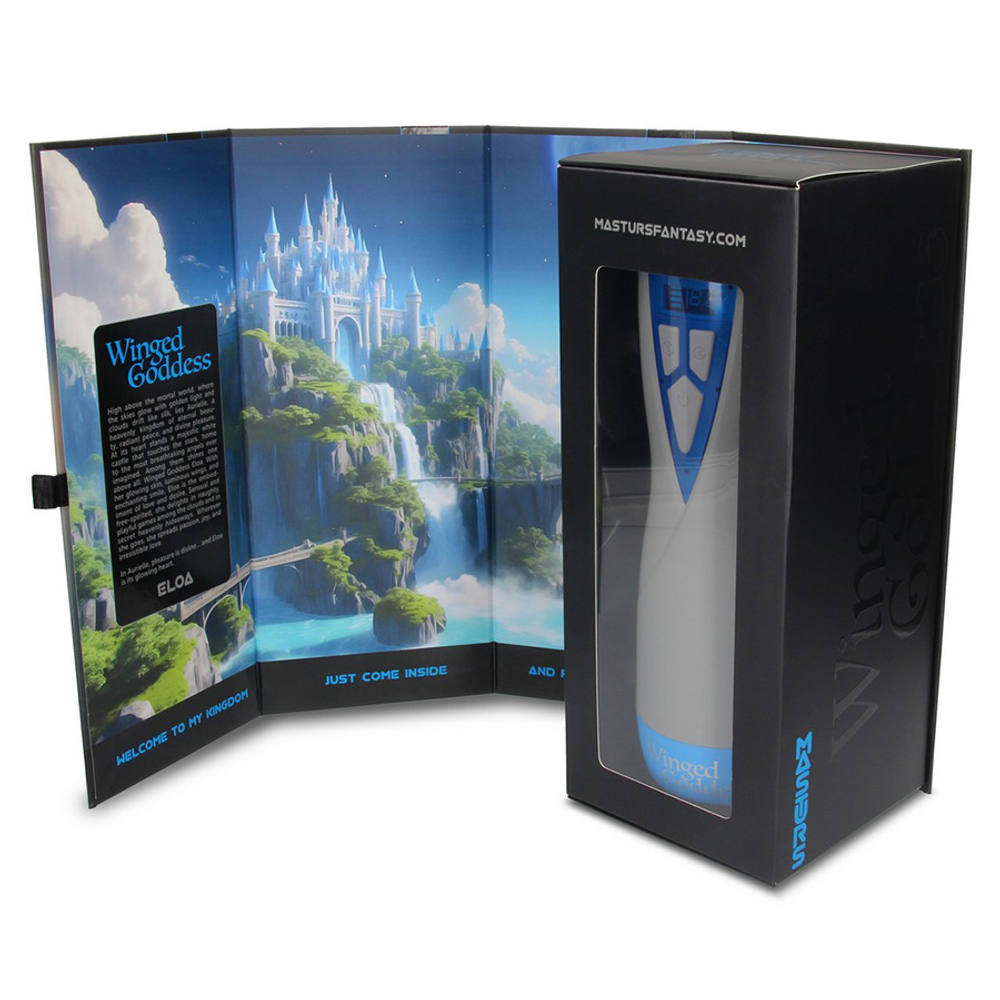 Интерактивный вибромастурбатор с функцией вакуума Крылатая богиня Элоа Masturs Eloa Winged Goddess Multi Function Masturbator