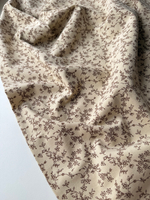 Микровельвет 100% хлопок Цветочный вальс