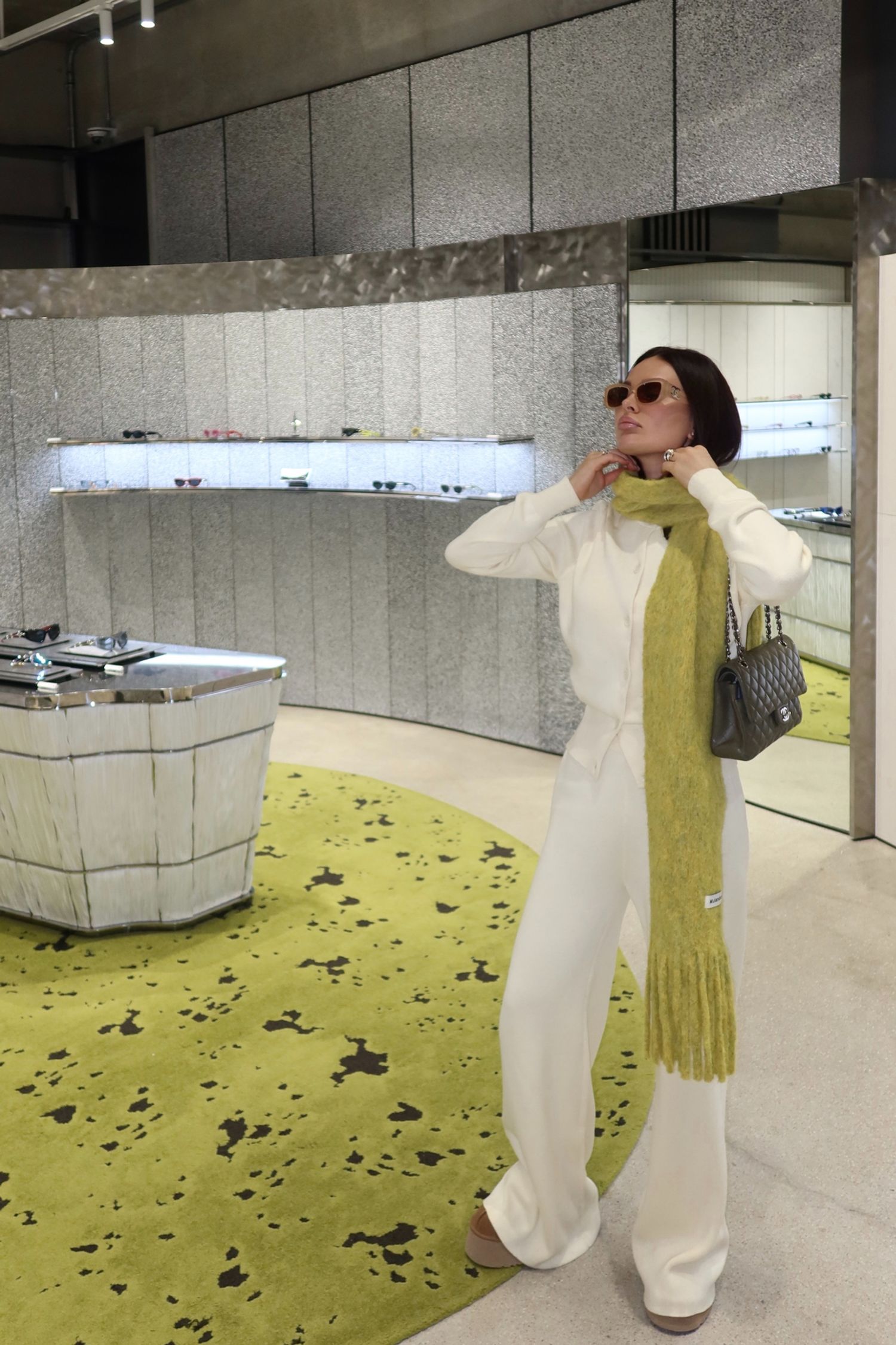 кардиган fluffy, молочный