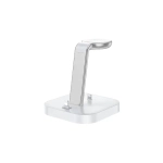 Док-станция Hoco CW43 Graceful 3 в 1 для AirPods/iPhone/Apple Watch (белый)
