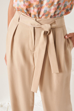 3967 Брюки женские (бежевый)