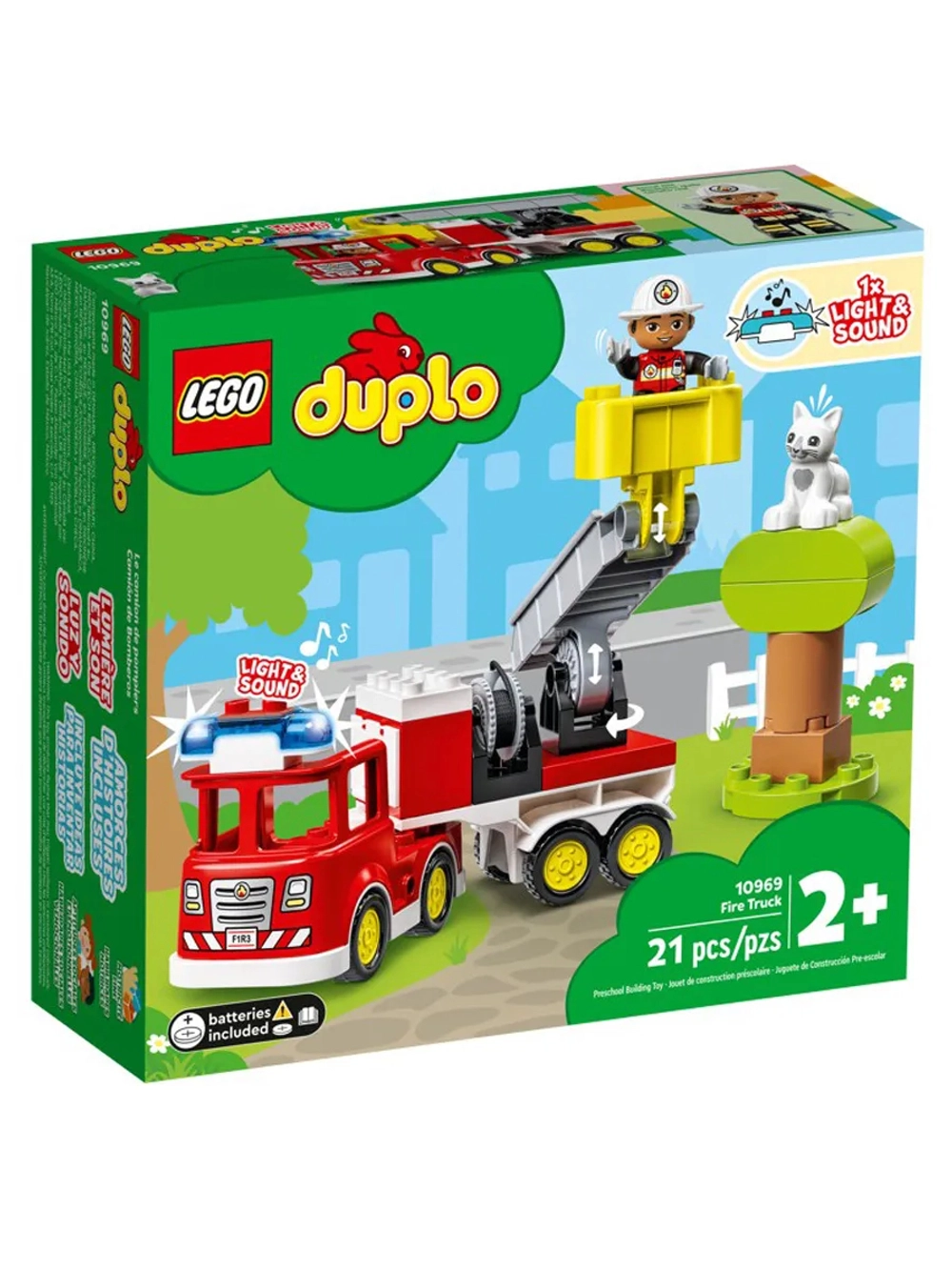Лего Дупло 10969 Пожарная машина Duplo
