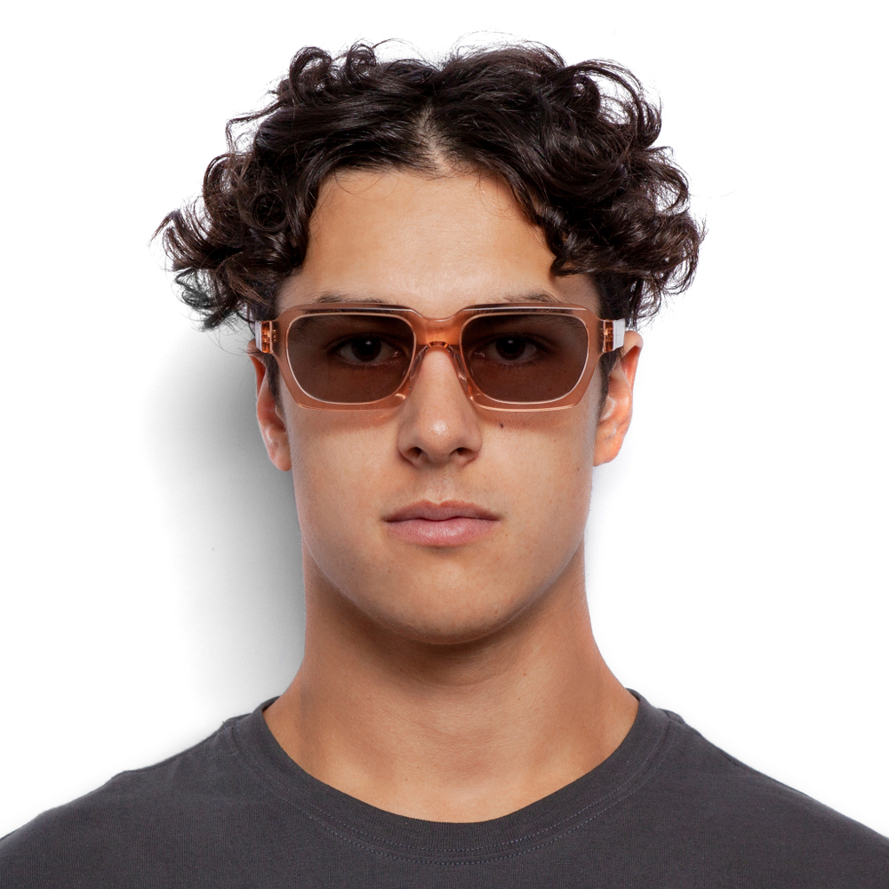 Очки солнцезащитные WHITELAB Jazz monger "Clear pink/Black"