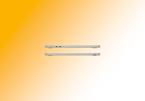 Ноутбук Apple MacBook Air 15&quot; (M2, 8 Gb, 256 Gb SSD) Старлайт (MQKU3)